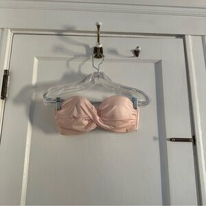 Victoria's Secret knockout bombshell push up 32D Twist-Front Bandeau Bikini Top